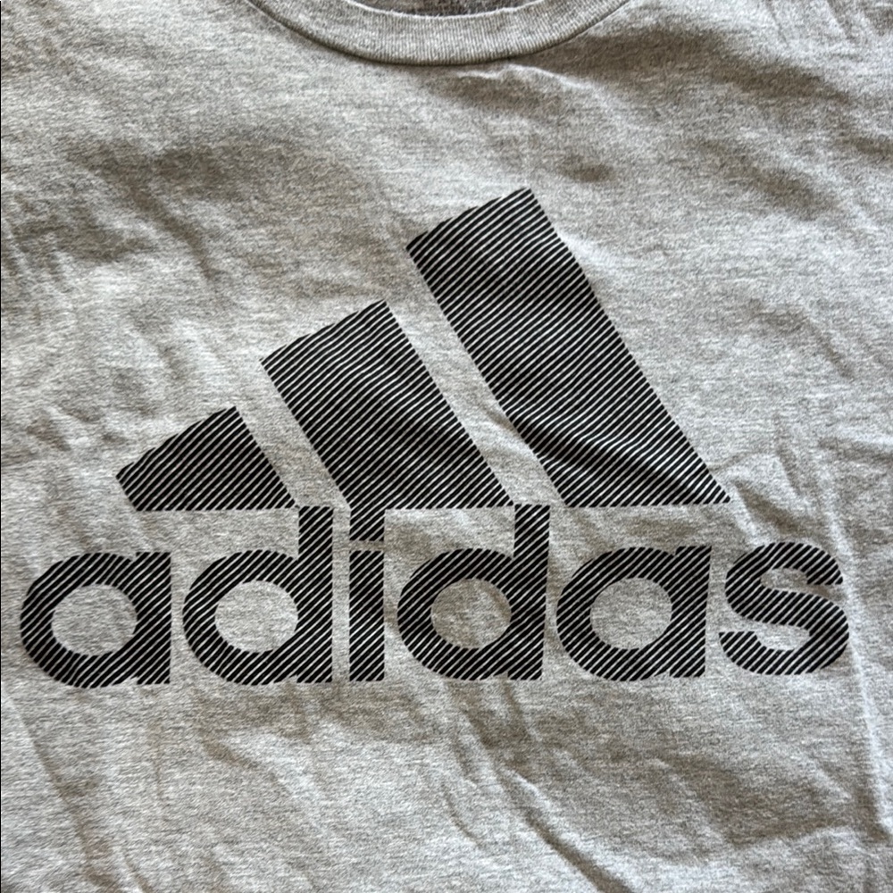 Adidas Gray Short Sleeve Tee - Picture 2 of 3